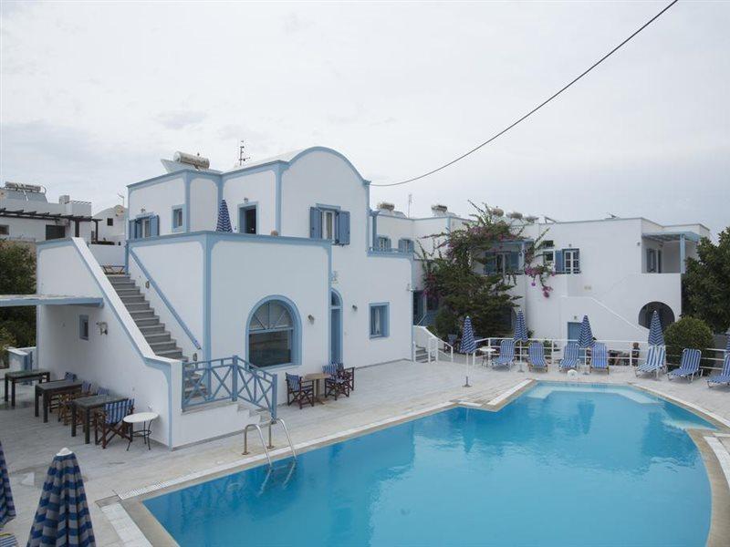 Preka Maria Aparthotel Kamári Buitenkant foto