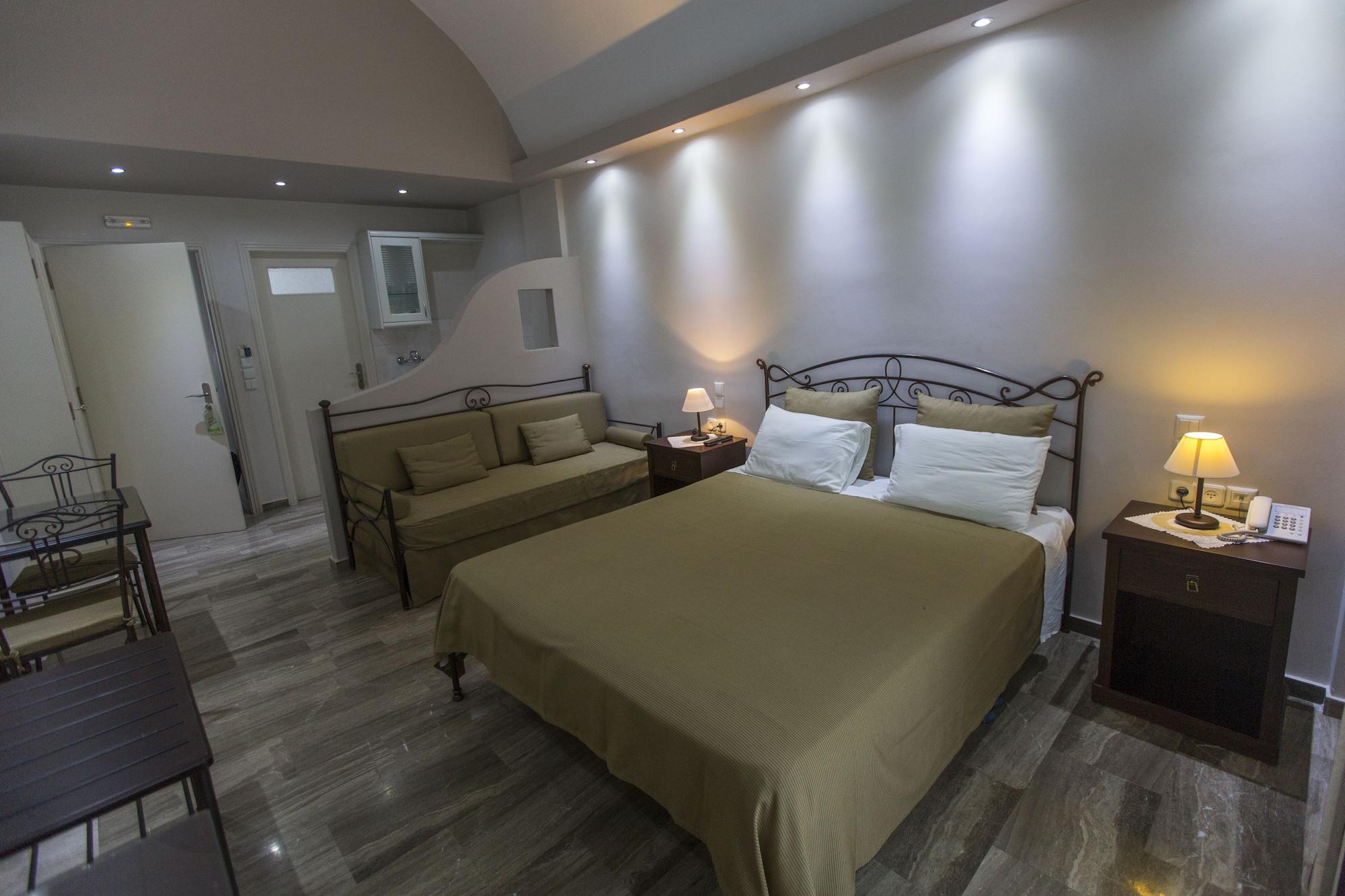 Preka Maria Aparthotel Kamári Buitenkant foto