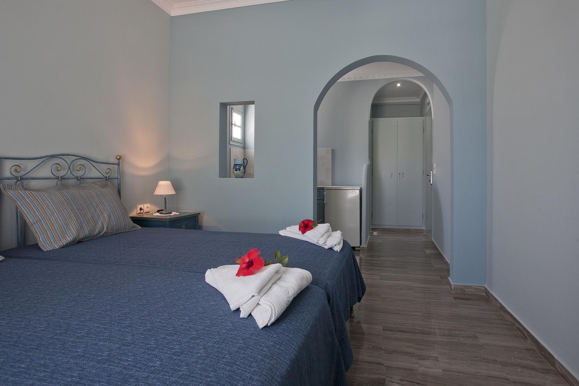 Preka Maria Aparthotel Kamári Buitenkant foto