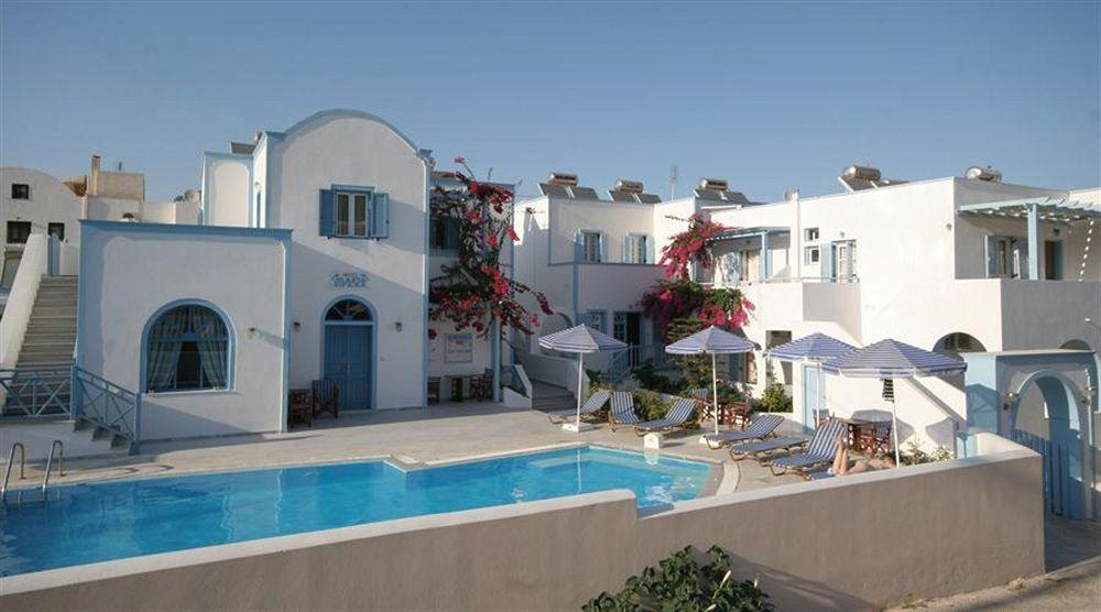 Preka Maria Aparthotel Kamári Buitenkant foto