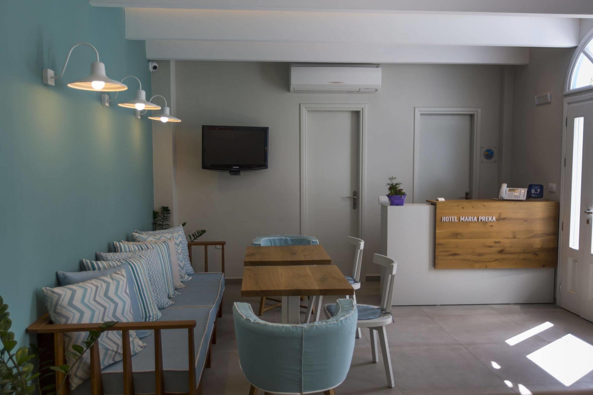 Preka Maria Aparthotel Kamári Buitenkant foto